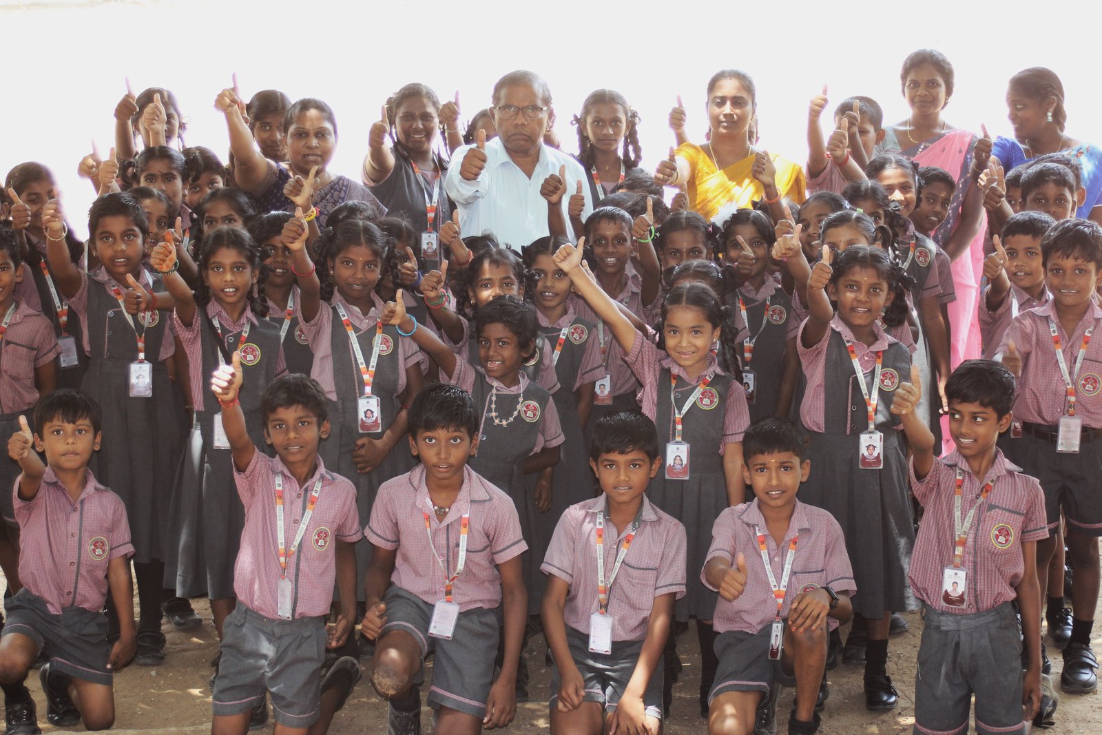 Students at St. John's School